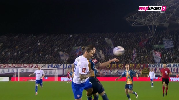 Skomina o igranju rukom na Poljudu: 'Kontakt je bio minoran i zato se to ne sudi'