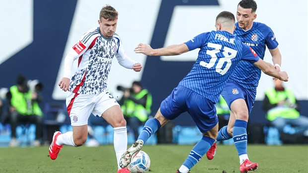 Franjić zabio autogol, Hajduk zasluženo izjednačio
