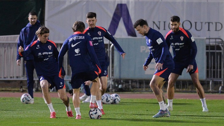 Hrvatska odradila prvi trening uoči Francuske, četvorica radila odvojeno