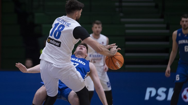 Kvarner u Domu Dražena Petrovića iznenadio Dinamo i odnio vrijednu pobjedu