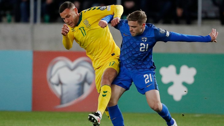 Bivši igrač Gorice asistirao za bod Litve protiv Finske