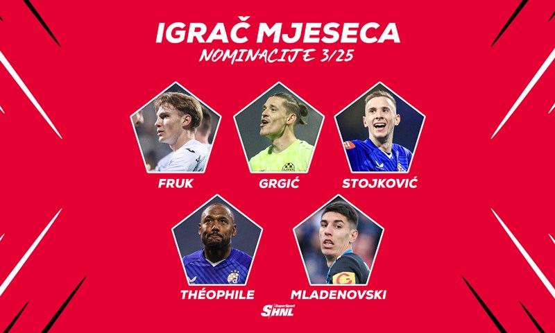 SuperSport HNL nominacije: Birajte najbolje i najatraktivnije u ožujku, Livaja čeka nasljednika