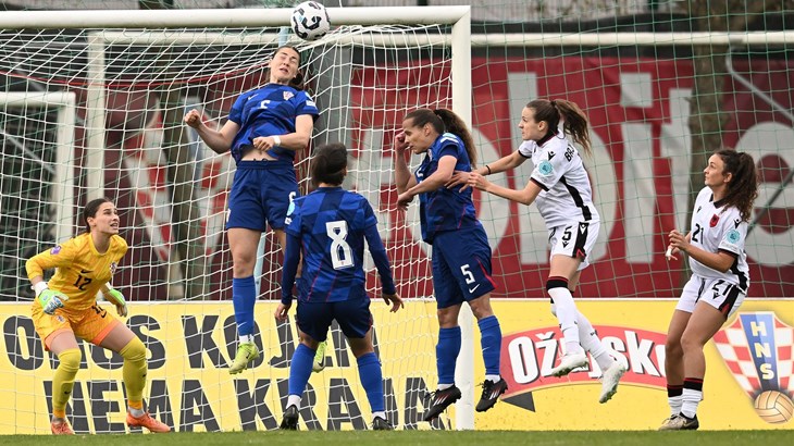 Hrvatske nogometašice poražene i u drugom susretu protiv Albanije