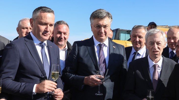 Svečanom ceremonijom započela gradnja kampa hrvatske reprezentacije