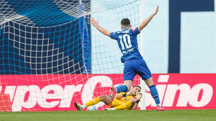 Dinamo nadigrao skromne Osječane, Modri su mogli i uvjerljivije slaviti