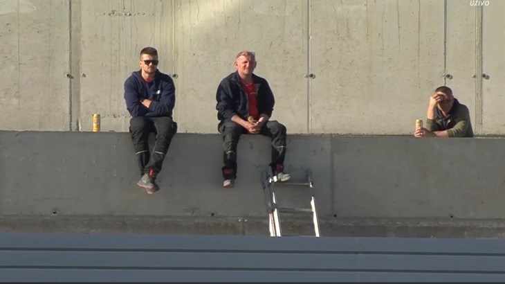 'Bauštela boysi' kao najava skorašnjih radova na Kranjčevićevoj