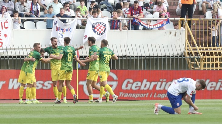 Rozić koban i za Hajduk, sjajna tranzicija i slavlje na Poljudu