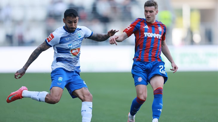 Brajković već nakon pola sata igre morao je u svlačionicu, a Hajduk ostao s igračem manje