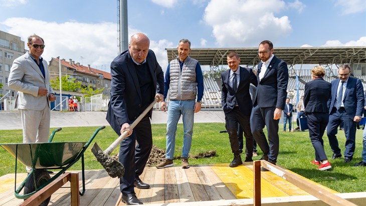 Započeli radovi u Kranjčevićevoj: 'Mnogi su desetljećima slušali o novom stadionu'
