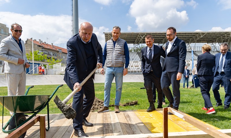 Započeli radovi u Kranjčevićevoj: 'Mnogi su desetljećima slušali o novom stadionu'