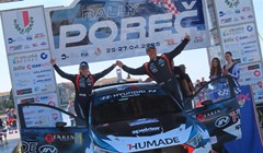 Pobjeda slovenske posade Turk-Kacin na 26. Rallyju Poreč 2025.