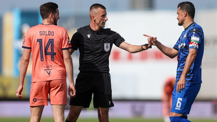 Dosuđen kazneni udarac za Osječane, ali odluka promijenjena nakon VAR provjere