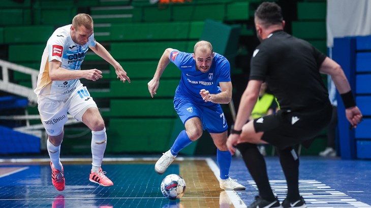 Futsal Dinamo i Rijeka u Draženovom domu igraju majstoricu za polufinale SHMNL-a