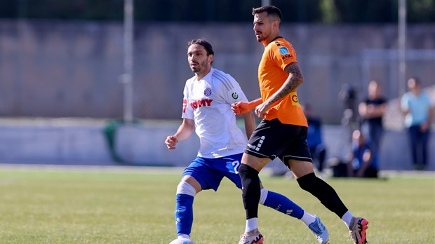 Hajduk slavio na gostovanju kod Šibenika, Livaja pocrvenio, prekid trajao 20-ak minuta