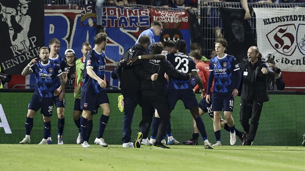 Heidenheim golom u 95. minuti ostao u elitnom rangu