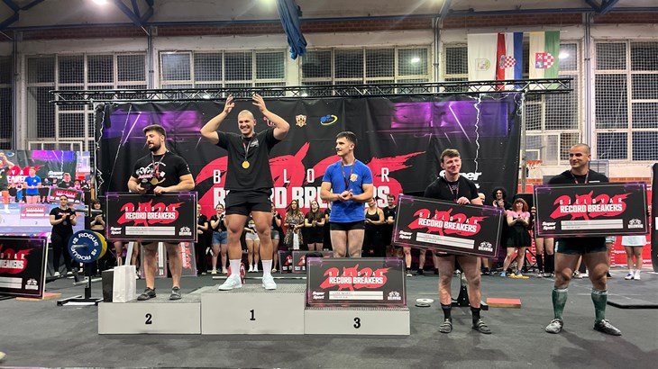Karlo Mikešić pobjednik 3. Bjelovar Record Breakersa