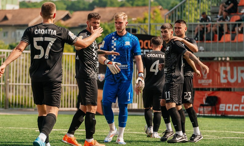 Odlična utakmica Hrvatske protiv Mađarske za polufinale socca Eura!