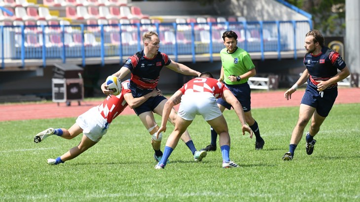 Hrvatska pobjedom i porazom otvorila nastup na Kupu nacija ragbija 7