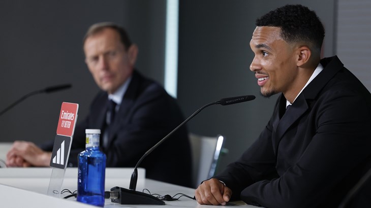 Alexander-Arnold: 'Jako se veselim što ću pokazati svoju igru madridskim navijačima'