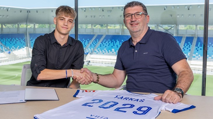 Osijek 'zaključao' velikog talenta do 2029. godine, Petrović: 'Dobit će priliku, nema žurbe'