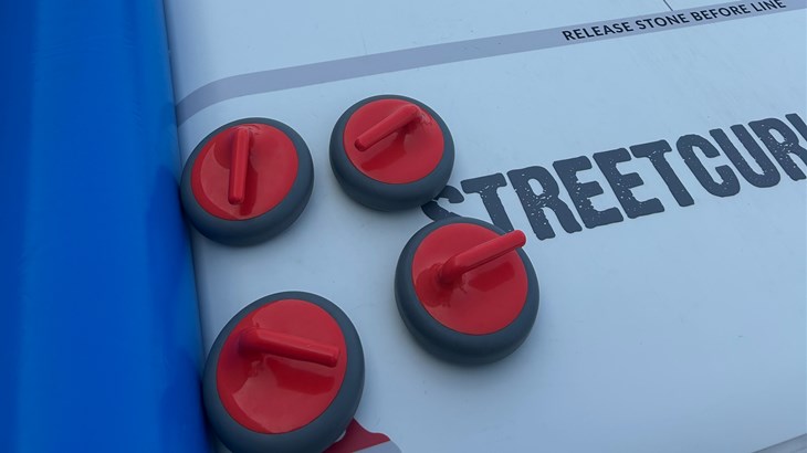 Zagreb dobio prvi street curling teren u regiji