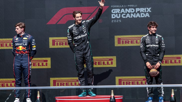 George Russell do pobjede na Velikoj nagradi Kanade