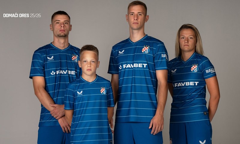 Dinamo predstavio nove dresove, gostujuća varijanta privukla dosta pozornosti