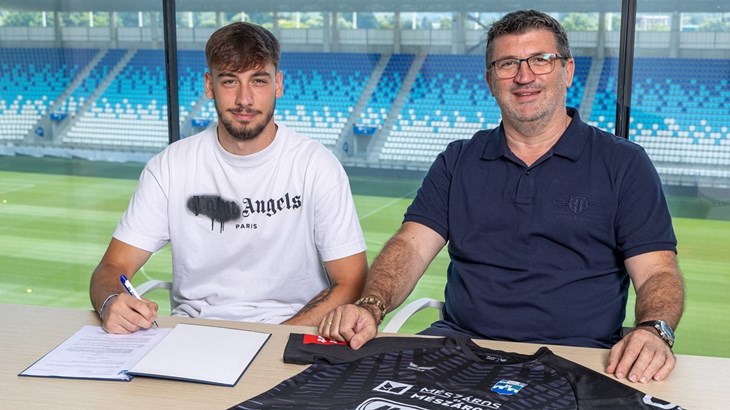 Osijek potpisao profesionalni ugovor s perspektivnim vratarom