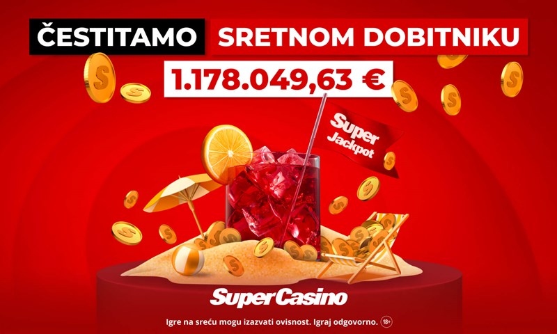 Riječanin uložio 20 eura i osvojio SuperJackpot od 1.1 milijun eura