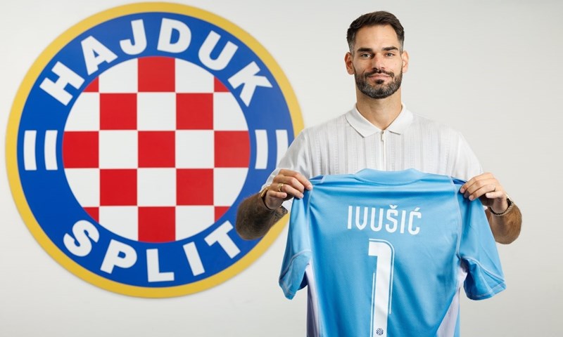 Ivušić: 'Nije mi fokus reprezentacija, nego Hajduk, nadam se da ćemo osvojiti prvenstvo'