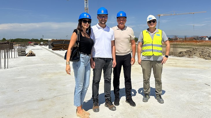 Marijan Kustić obišao gradilište kampa Hrvatskog nogometnog saveza u Velikoj Gorici