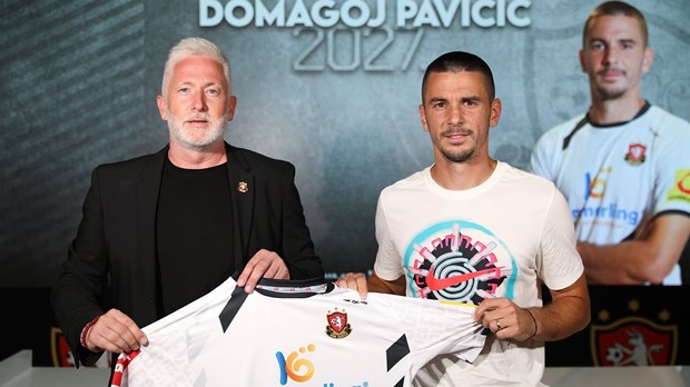 Domagoj Pavičić vratio se u hrvatski nogomet i stavio potpis na ugovor s Goricom