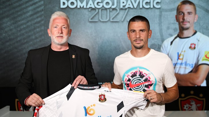 Domagoj Pavičić vratio se u hrvatski nogomet i stavio potpis na ugovor s Goricom