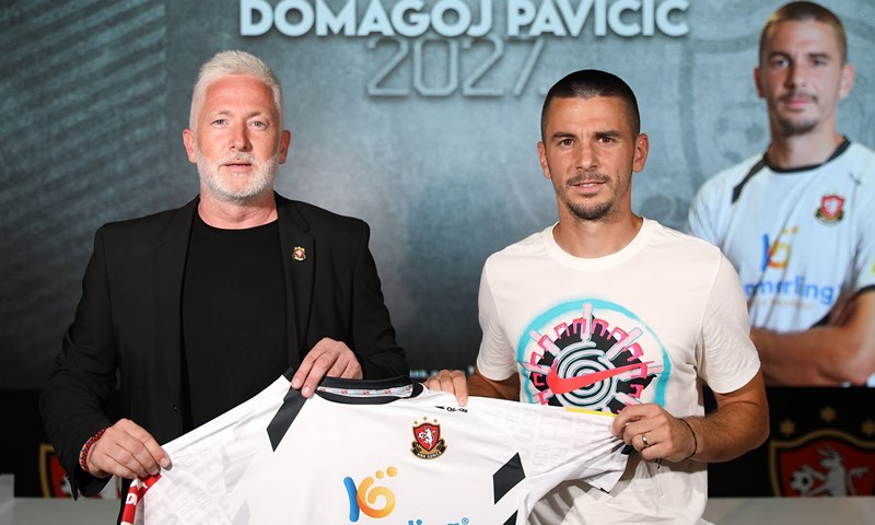 Domagoj Pavičić vratio se u hrvatski nogomet i stavio potpis na ugovor s Goricom