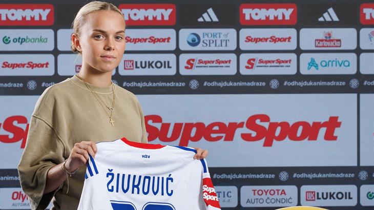 Hajduk predstavio veliko pojačanje za žensku ekipu: Barbara Živković stigla je u Split