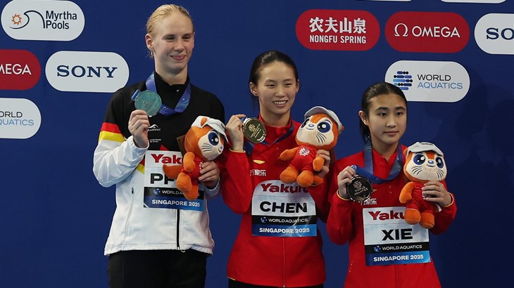 Kineskinja Chen Yuxi uvjerljivo najbolja s platforme deset metara