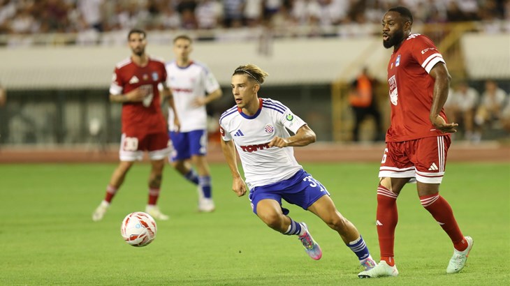 Hajduk teškom mukom prošao u treće pretkolo Konferencijske lige