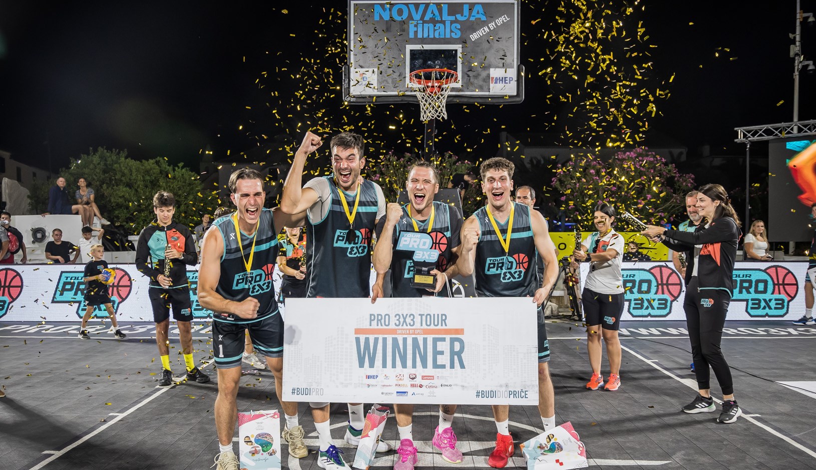 Pharma Classic osvojila je PRO 3x3 Tour u središtu Novalje i putuje na Challenger u Mataro