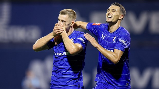 Gabriel Vidović probio led u posljednjim trenucima prvog poluvremena