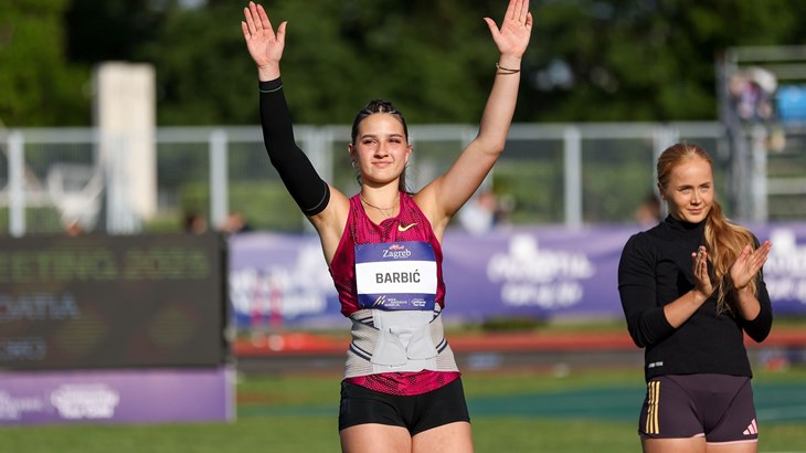 Vita Barbić osvojila zlatno odličje u bacanju koplja na Europskom juniorskom prvenstvu