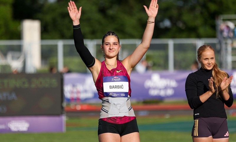 Vita Barbić osvojila zlatno odličje u bacanju koplja na Europskom juniorskom prvenstvu