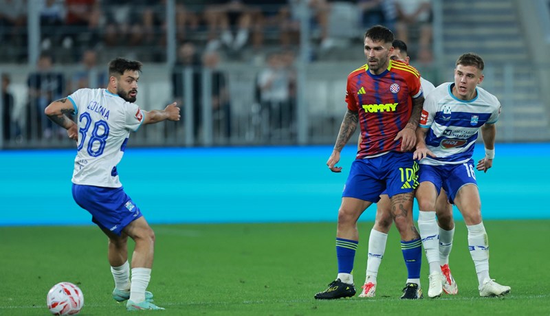 [UŽIVO] Hajduk gostuje na Opus Areni, domaćin igra za bijeg s dna