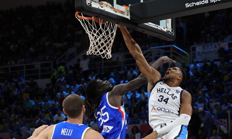 Demonstracija sile Giannisa Antetokounmpa za četvrtfinale Eurobasketa