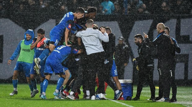 Dinamo zaustavljen u Varaždinu, u dramatičnoj utakmici svakom po bod