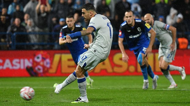 Kulenović golom iz kaznenog udarca spasio Dinamo od poraza