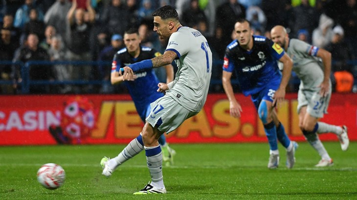 Kulenović golom iz kaznenog udarca spasio Dinamo od poraza