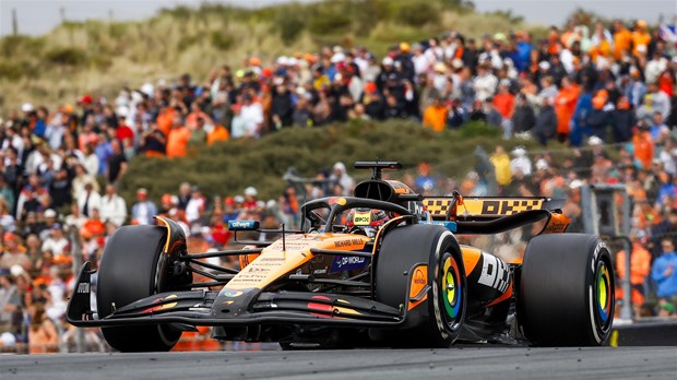 Piastri slavio u Nizozemskoj, Norris odustao, Hadjar do prvog postolja