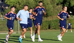 Hrvatska reprezentacija odradila prvi trening na pomoćnom igralištu u Maksimiru