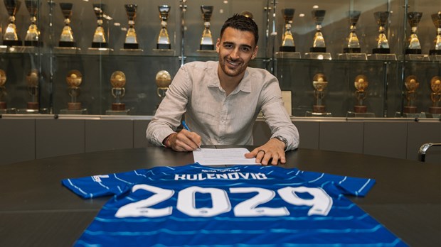 Sandro Kulenović nagrađen novim ugovorom: 'Oduvijek mi je bio san nositi sveti plavi dres'