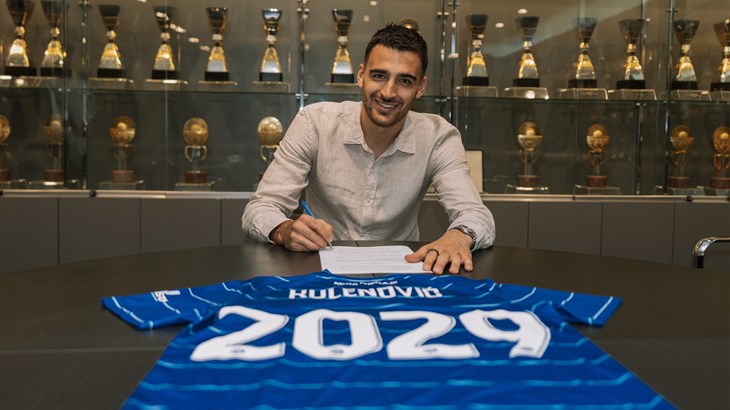 Sandro Kulenović nagrađen novim ugovorom: 'Oduvijek mi je bio san nositi sveti plavi dres'